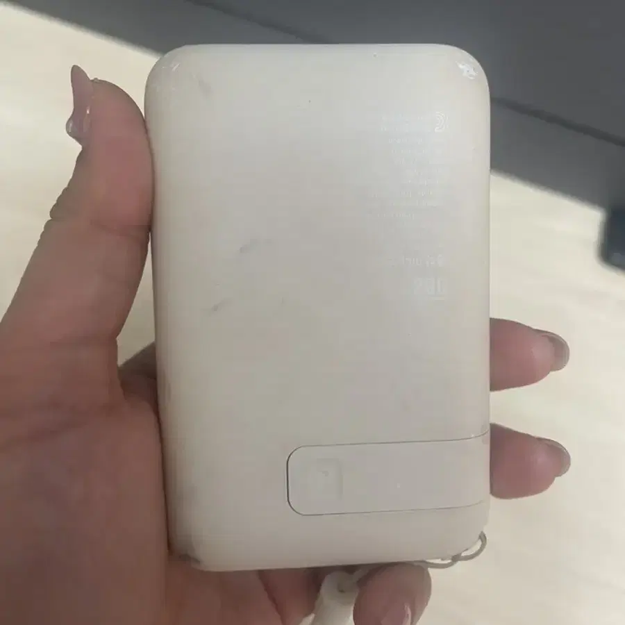 흡착 미니 보조배터리 R5 10000mAh