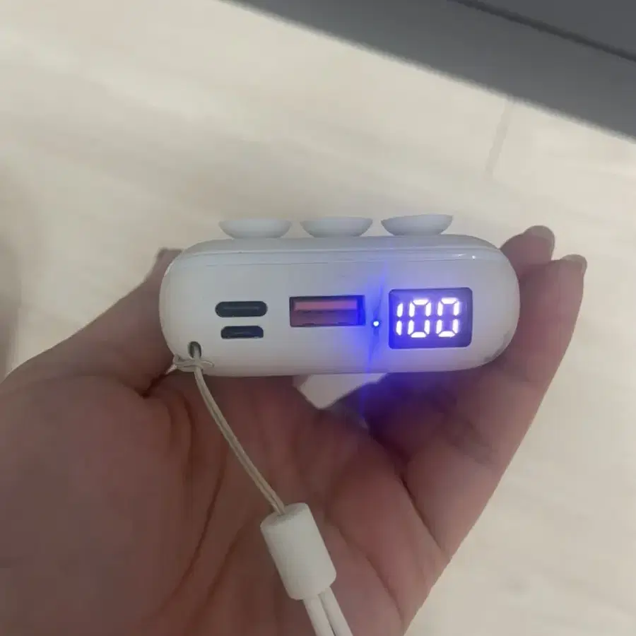 흡착 미니 보조배터리 R5 10000mAh