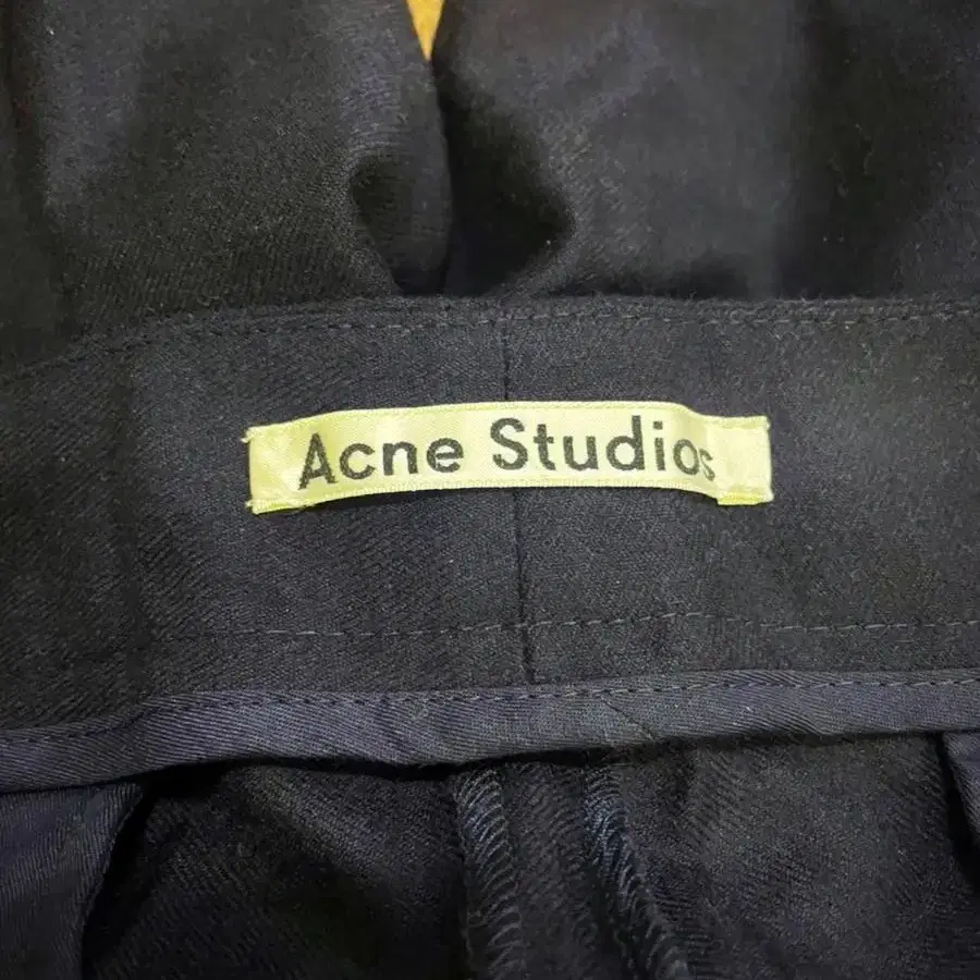 아크네 스튜디오 100% 울팬츠 acne studio