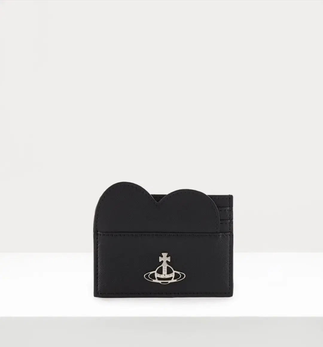 (New Product) Vivienne Westwood Debbie Heart kard wallet black