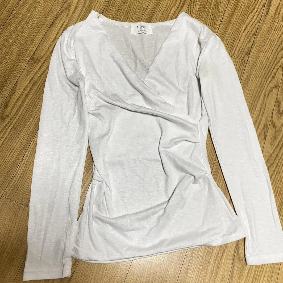 Pure Ivory Wrapping T-Shirt