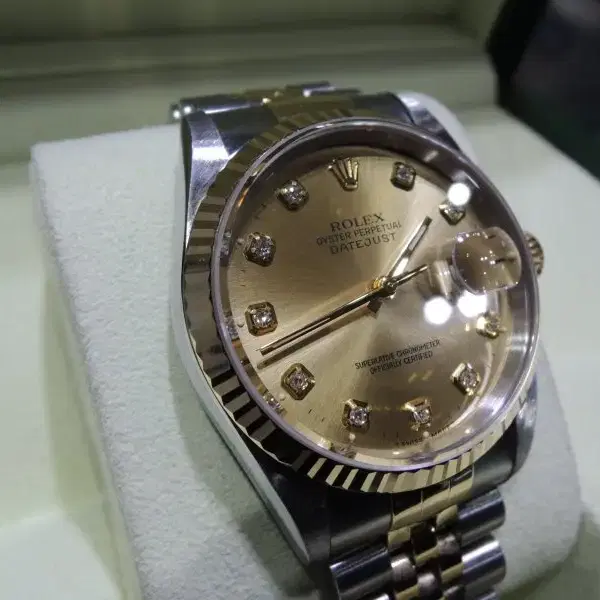 급매 ROLEX 롤렉스 16233 10point DIA 옵션판 상태굿