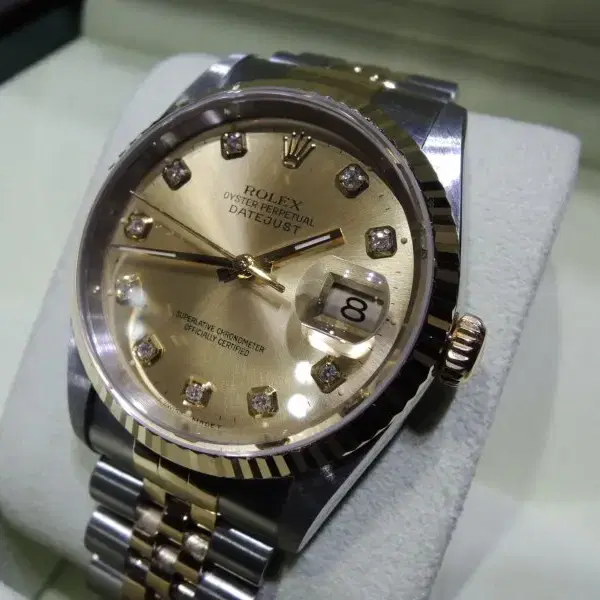 급매 ROLEX 롤렉스 16233 10point DIA 옵션판 상태굿