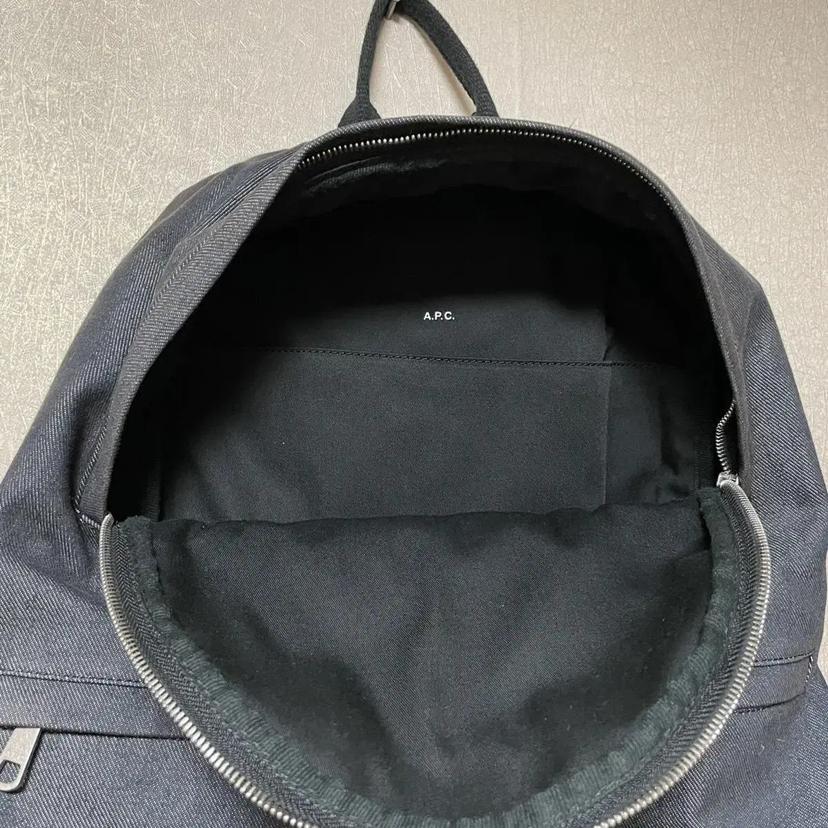 아페쎄 데님 백팩 A.P.C Denim Backpack