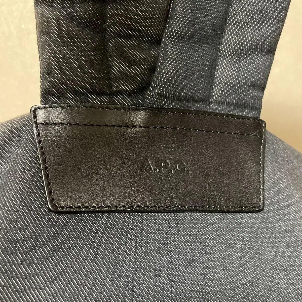 아페쎄 데님 백팩 A.P.C Denim Backpack