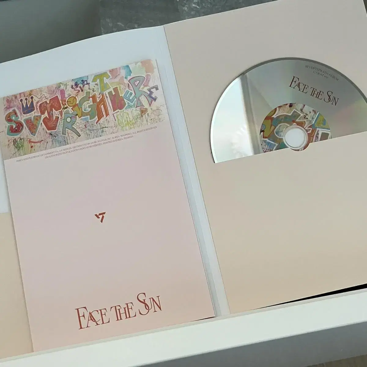 Seventeen Feathersun Feathersun Carat Vahn wts (no photocard)