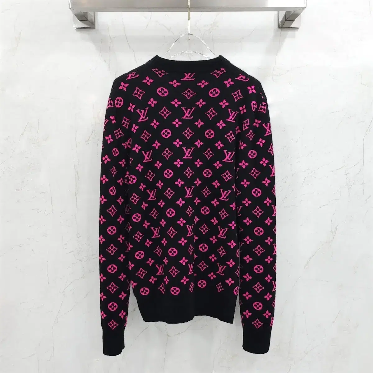 XS / Louis Vuitton Half-and-Half Monogram Cashmere Knit