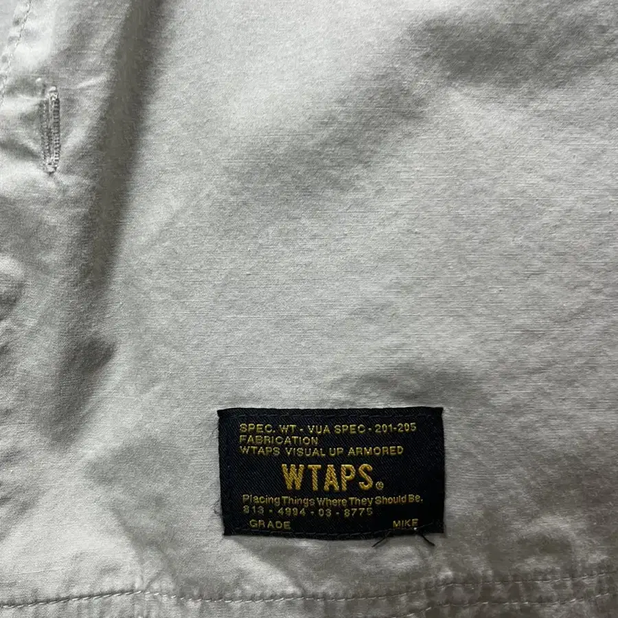 mike 더블탭스 wtaps 반팔셔츠