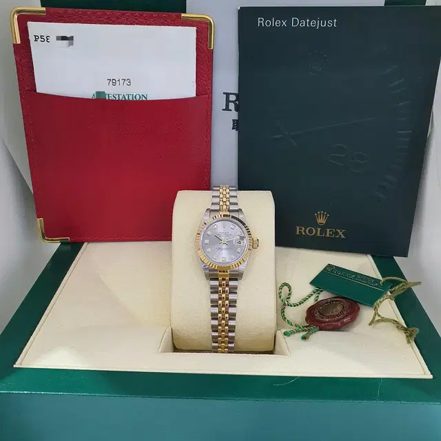 급매 ROLEX 79173G 로렉스 데이저스트 그레이판 풀셋 상태굿