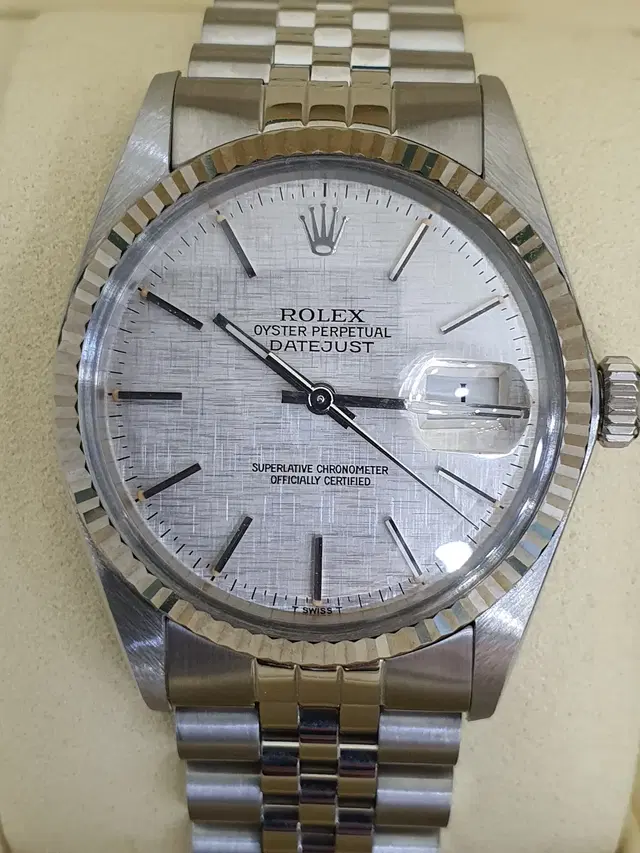 급매 ROLEX 16014 로렉스 데이저스트 운모 보카시 스틸 상태굿