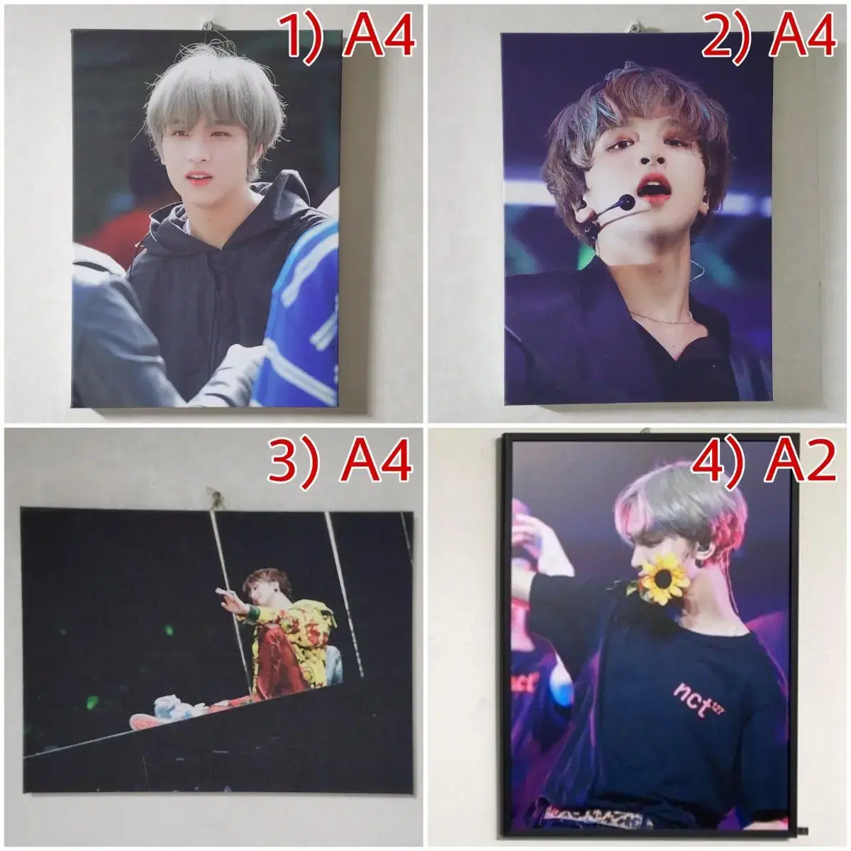 Price Reduction) NCT127 nct Dream haechan lee donghyuk Framed sell WTS