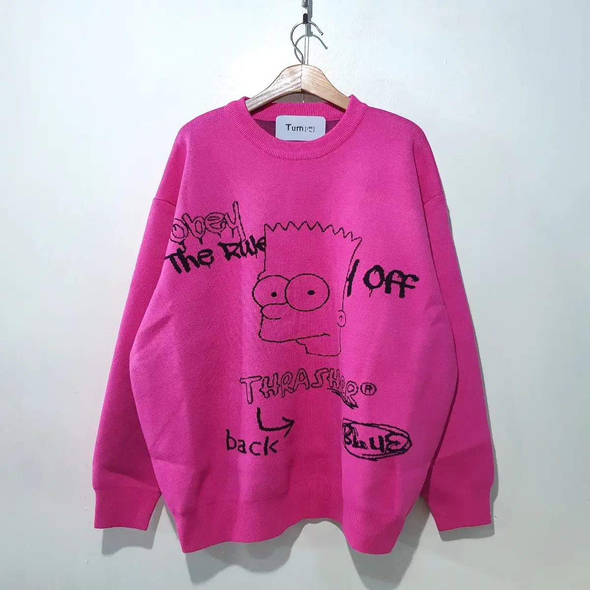 FWNew) Simpsons Doodle Heavy Knit 3color