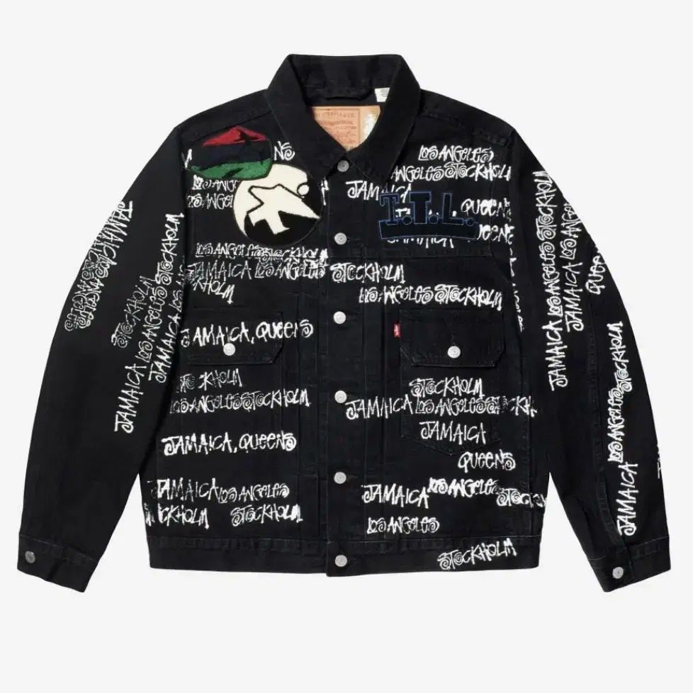 [L] Stussy DenimTears TTL Jacket