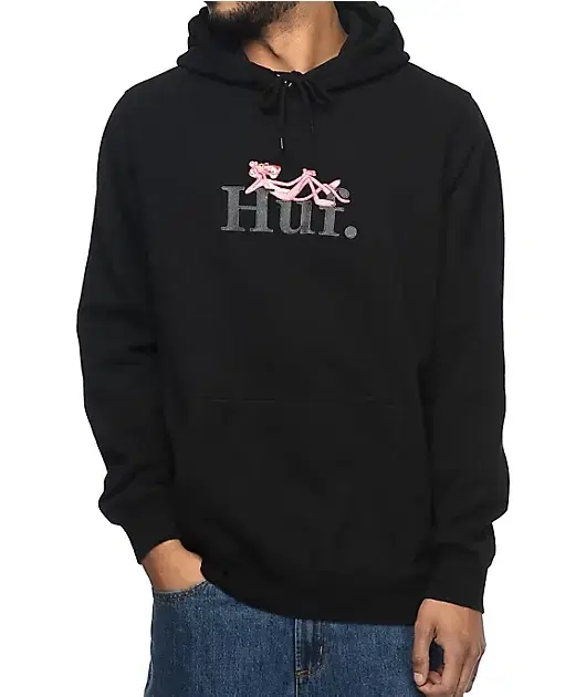 THE PINK PANTHER x HUF 빈티지 핑크팬더 허프 후드티