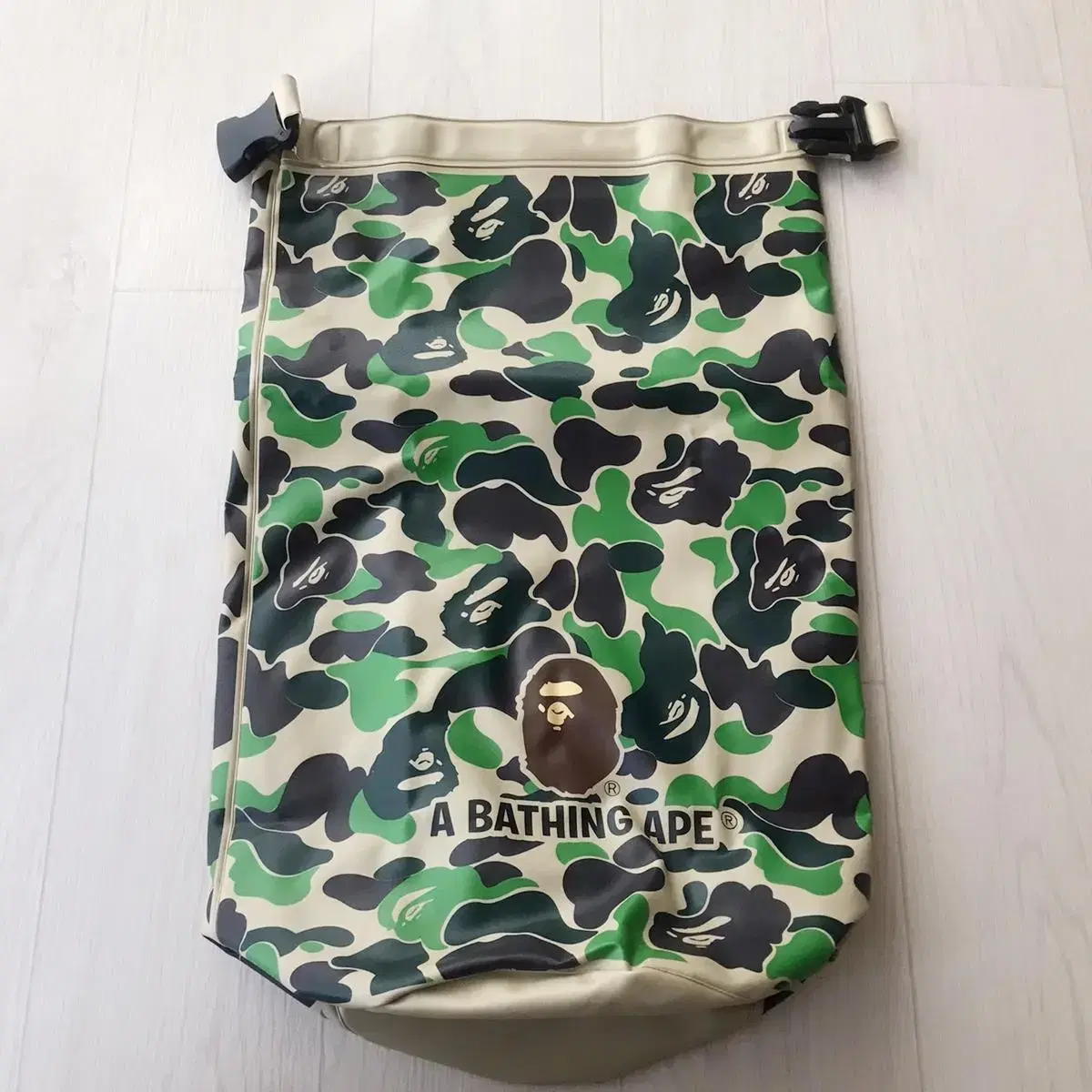 [O/S Size] 베이프 bape _water proof PVC보조가방