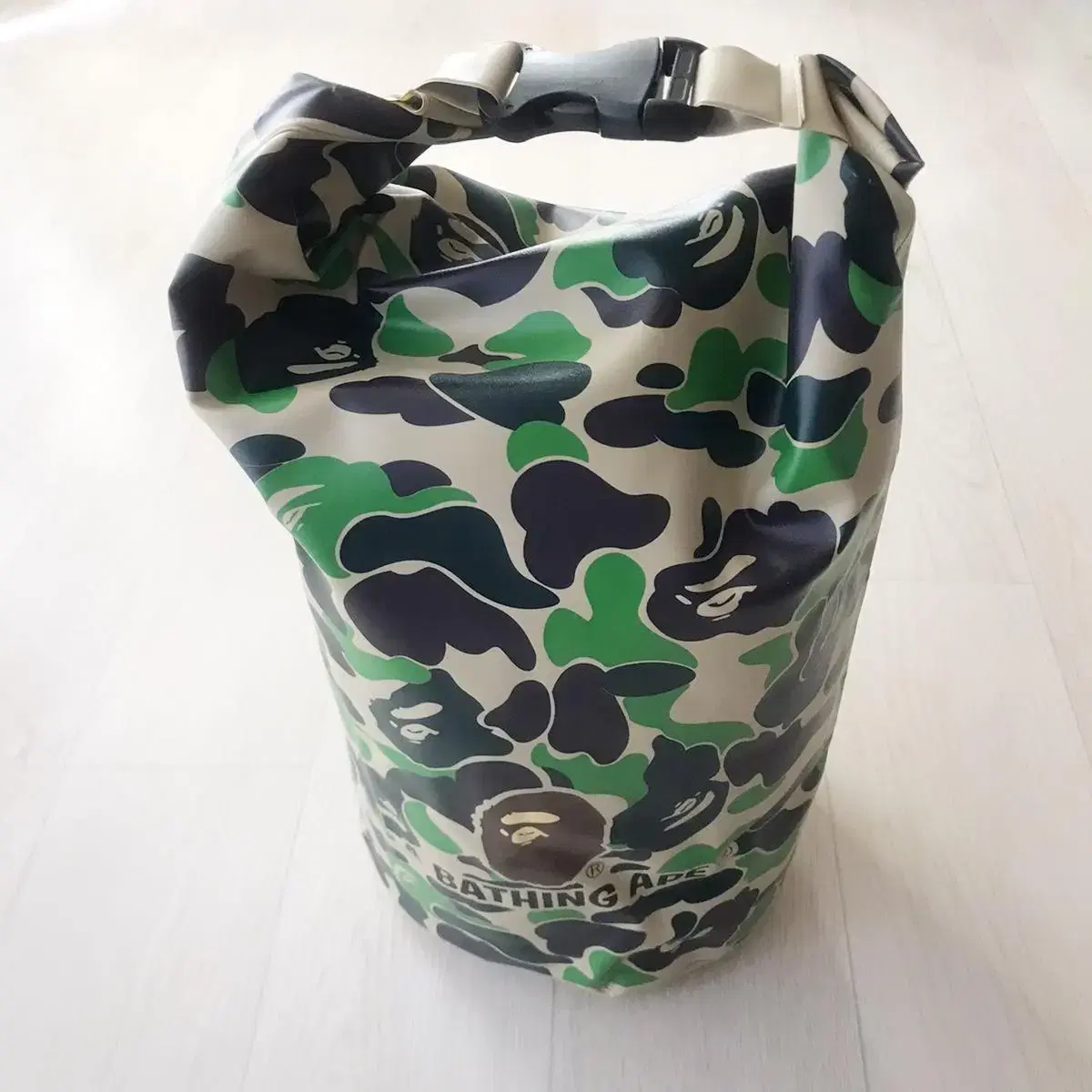 [O/S Size] 베이프 bape _water proof PVC보조가방