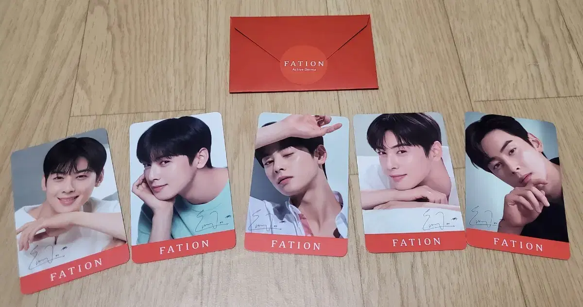 Parton cha eunwoo photocard