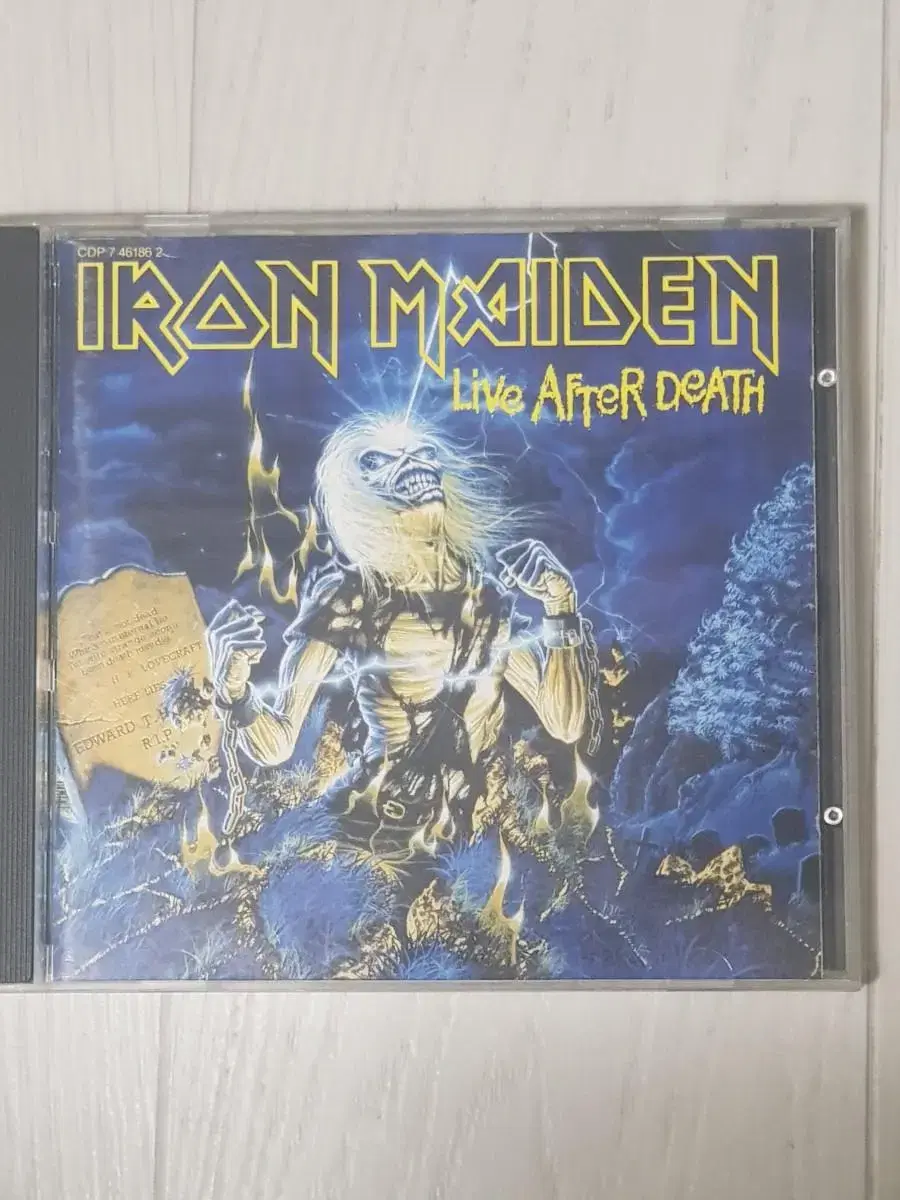 헤비메탈 아이언메이든 Iron Maiden 1985년 EU수입cd