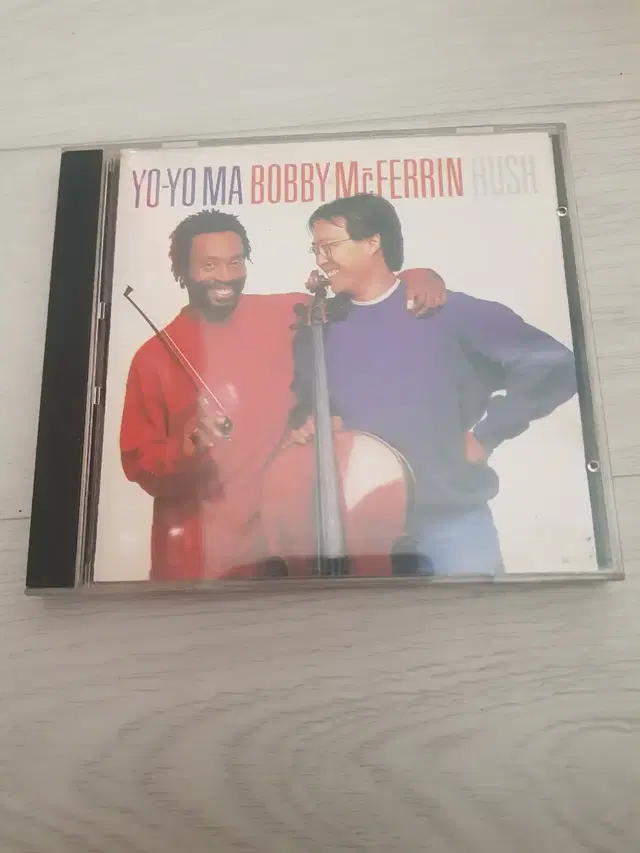 크로스오버 Yo-Yo Ma Bobby McFerrin Hush 씨디 cd