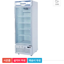 렌탈}월74500원 라셀르 간냉식 쇼케이스 냉동고 445L