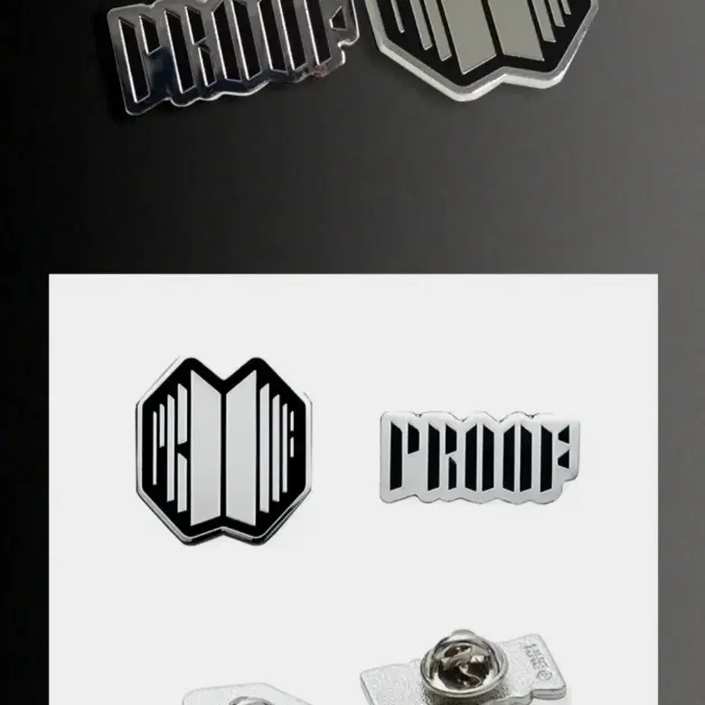 BTS 방탄소년단 Proof 프루프 Badge Set 배지 뱃지 세트