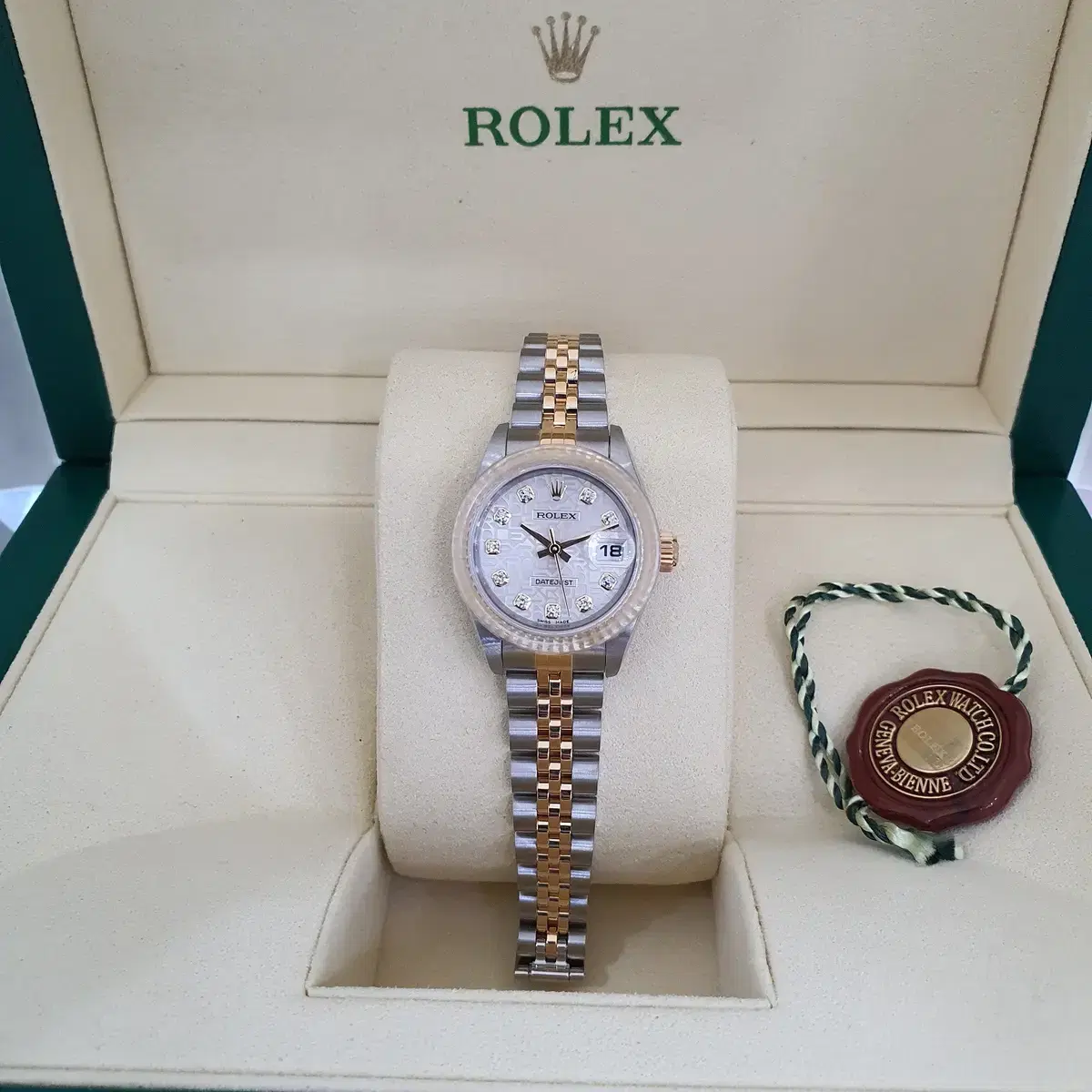 급매 ROLEX 79173 로렉스 데이저스트 화이트 컴퓨터판 상태굿