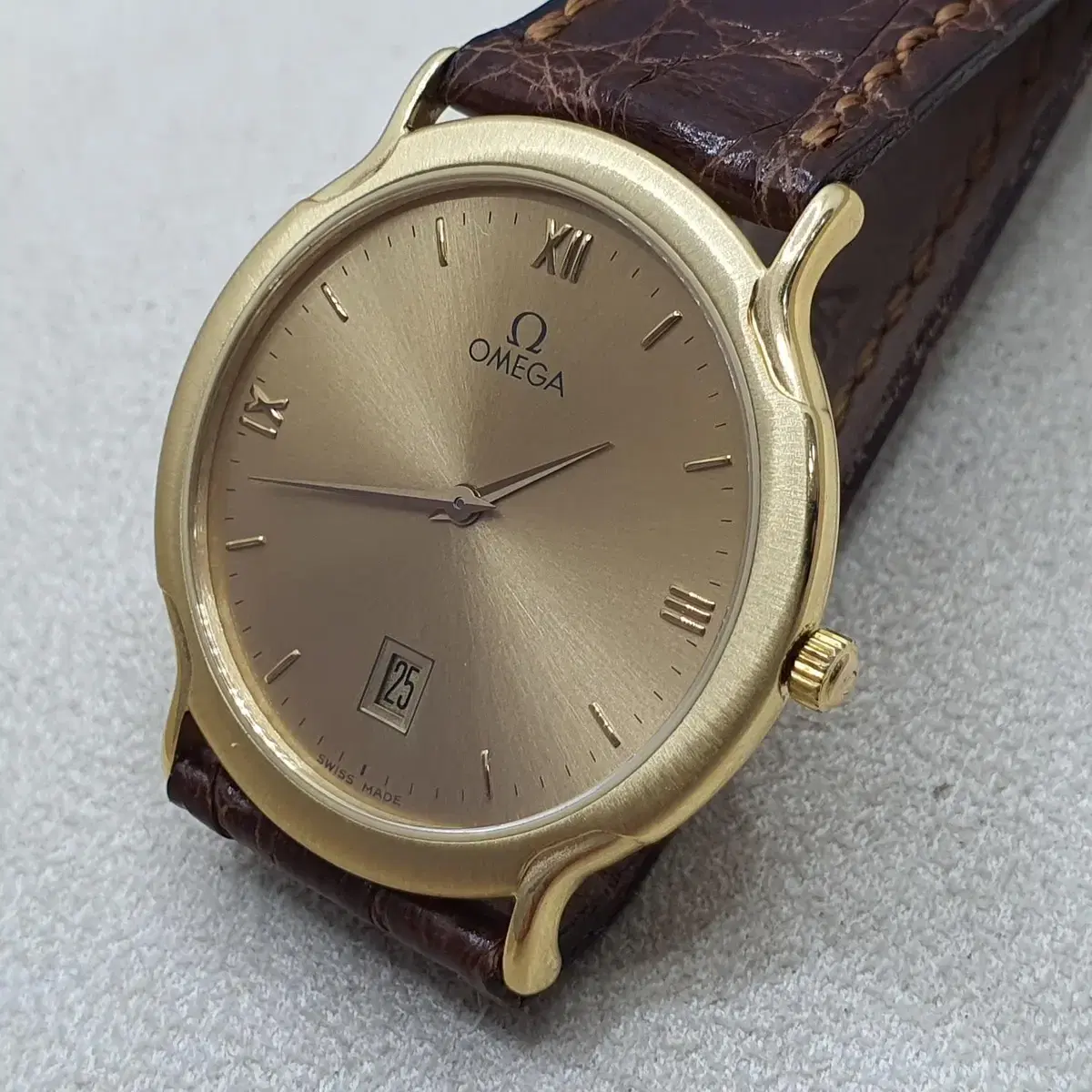 급매 OMEGA 오메가 DeVille 18K YG 드빌 31mm 상태굿