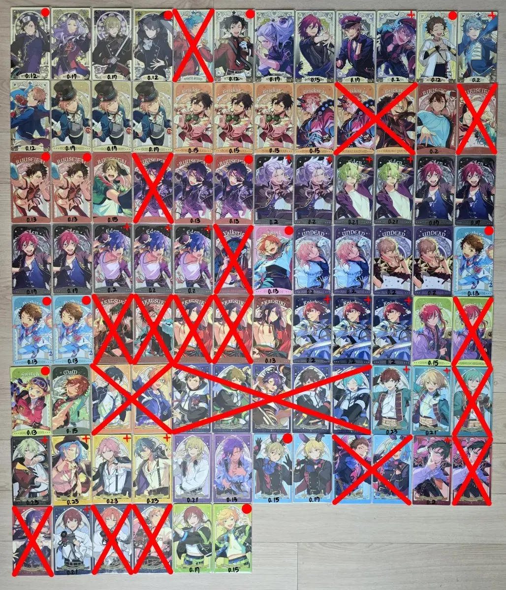 Ensemble Stars Enstar Arcana kard 1st 2nd 3rd Spot wts Sell 