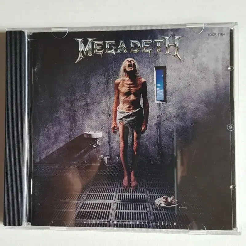 MEGADETH 5집 일본반CD