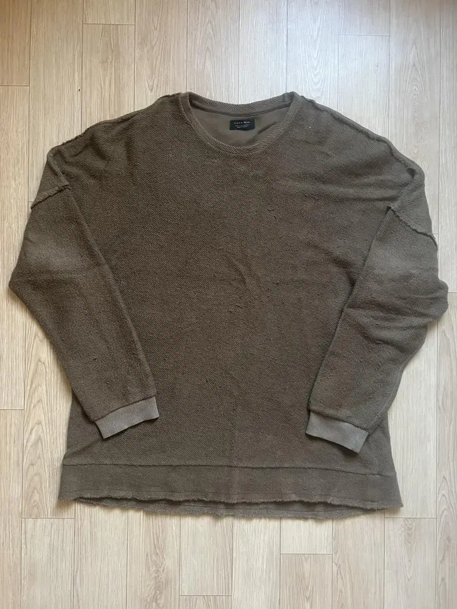 [ZARA] Grunge Side Sleeve Zip Overfit Knit with Zipper