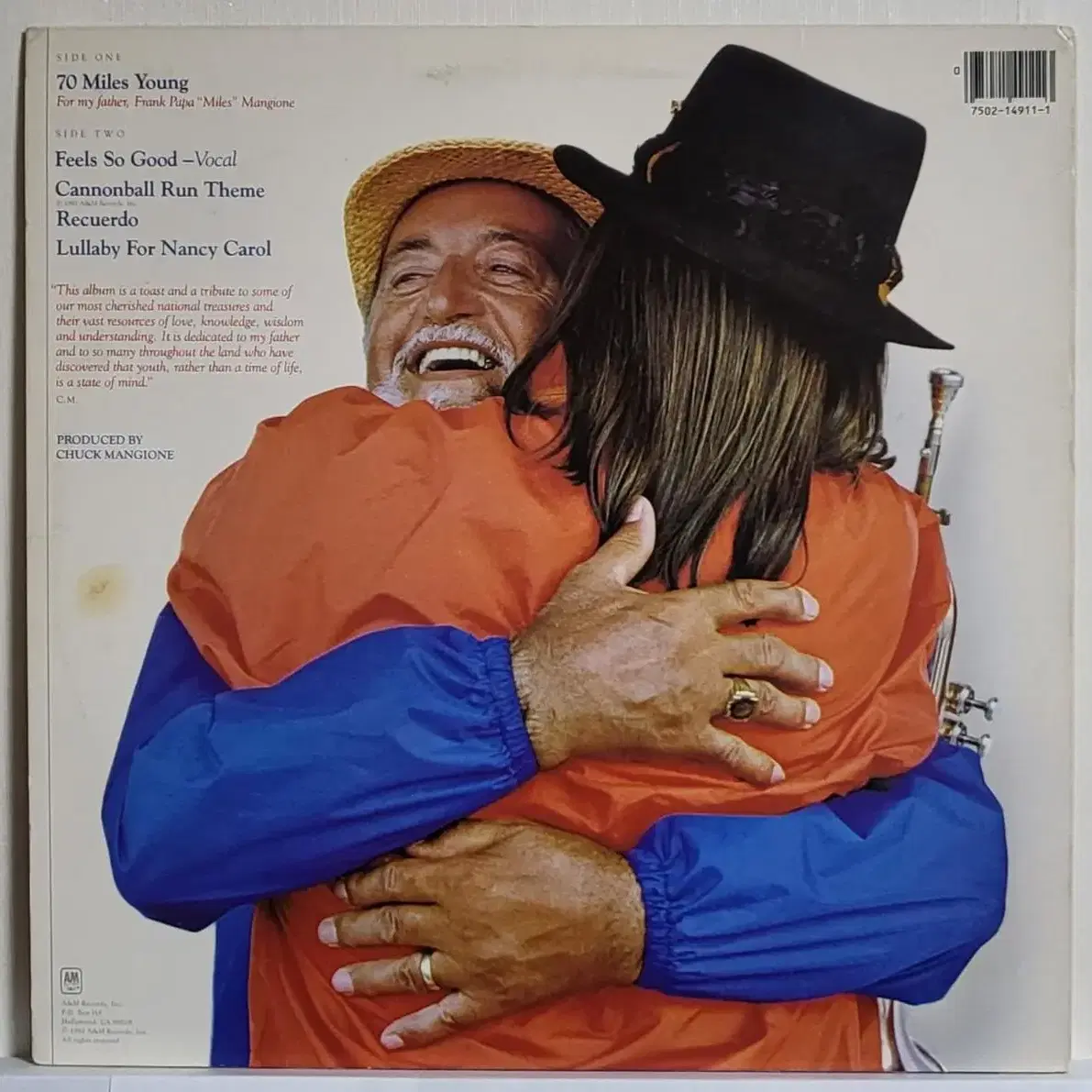 CHUCK MANGIONE-70 Miles Young