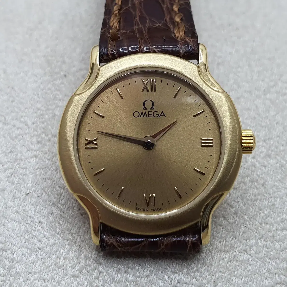 급매 OMEGA 오메가 18K YG DeVill 드빌 22mm 상태굿