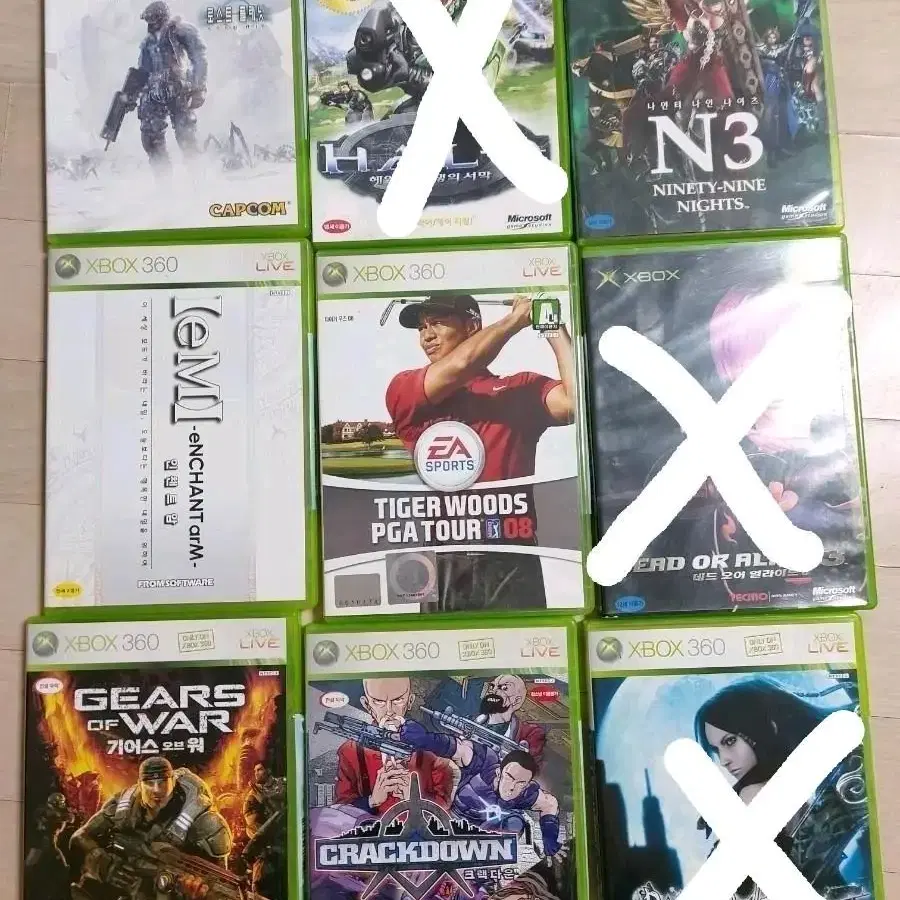 일괄) XBOX 중고타이틀