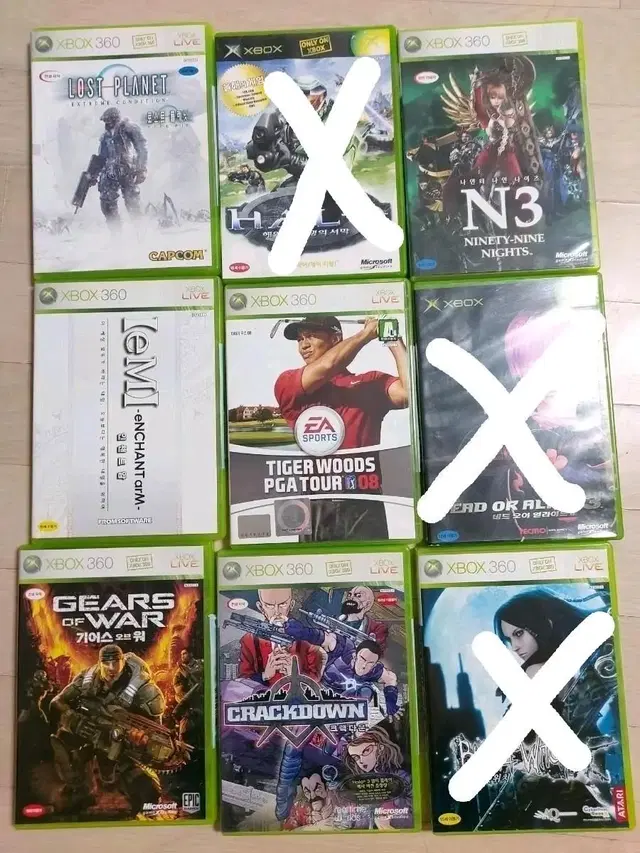 일괄) XBOX 중고타이틀