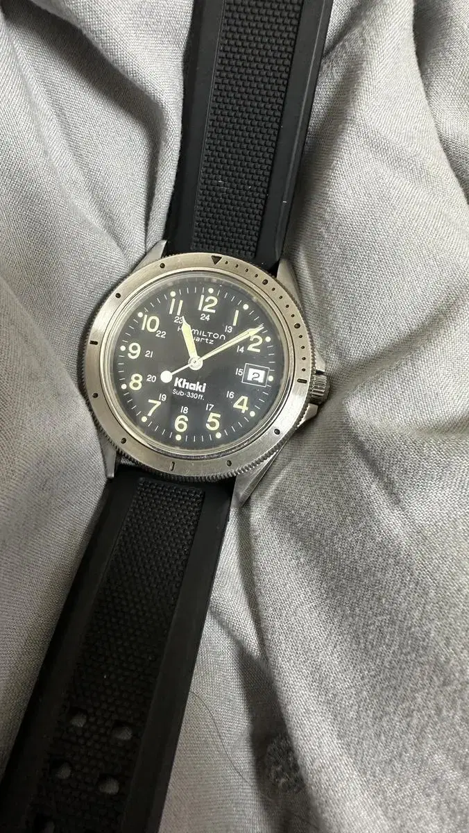 Vintage Hamilton Khaki Diver SUB330