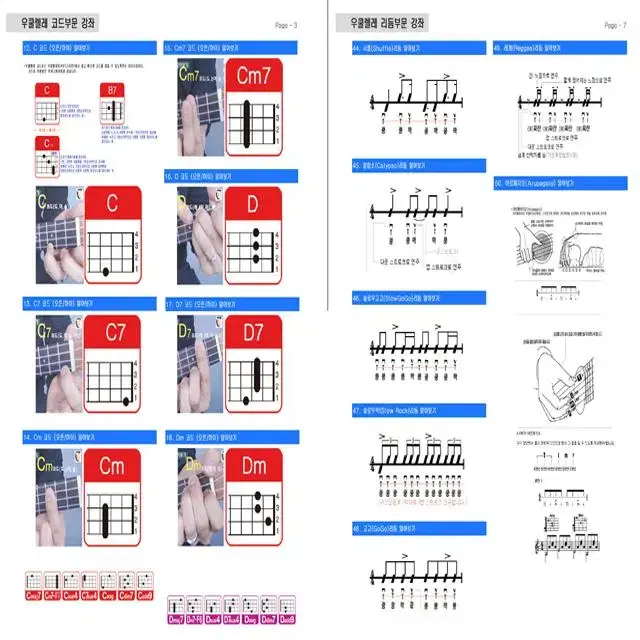 왕초보 우쿨렐레교본(도서)