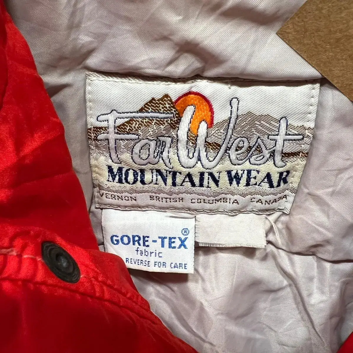 CANADA GORE-TEX 산악반집업 점퍼