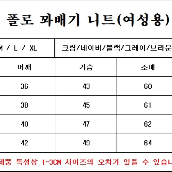 정품)새상품 폴로 여성용 꽈배기 라운드 케이블 니트