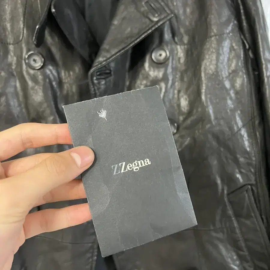 zegna 제냐 가죽자켓