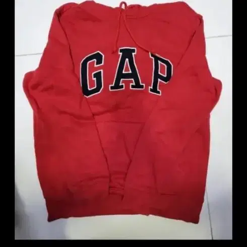 gap 갭후드 톤다운레드