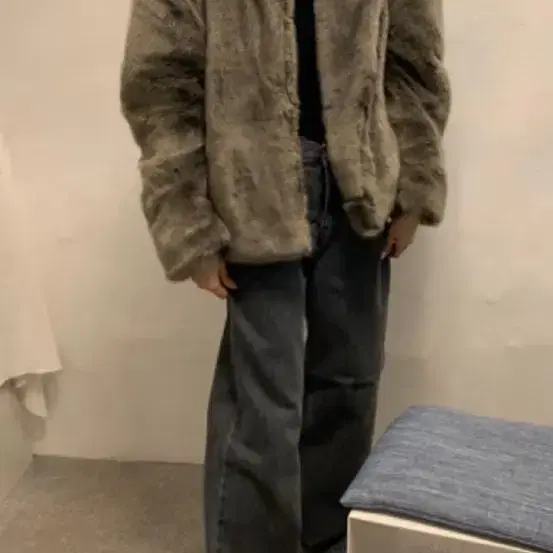 릿킴 reetkeem fur jacket 퍼자켓