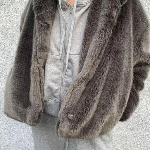 릿킴 reetkeem fur jacket 퍼자켓