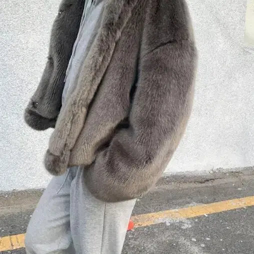 릿킴 reetkeem fur jacket 퍼자켓