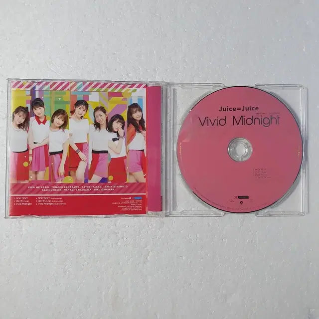 Juice Juice 쥬스쥬스 Vivid Midnight CD 중고