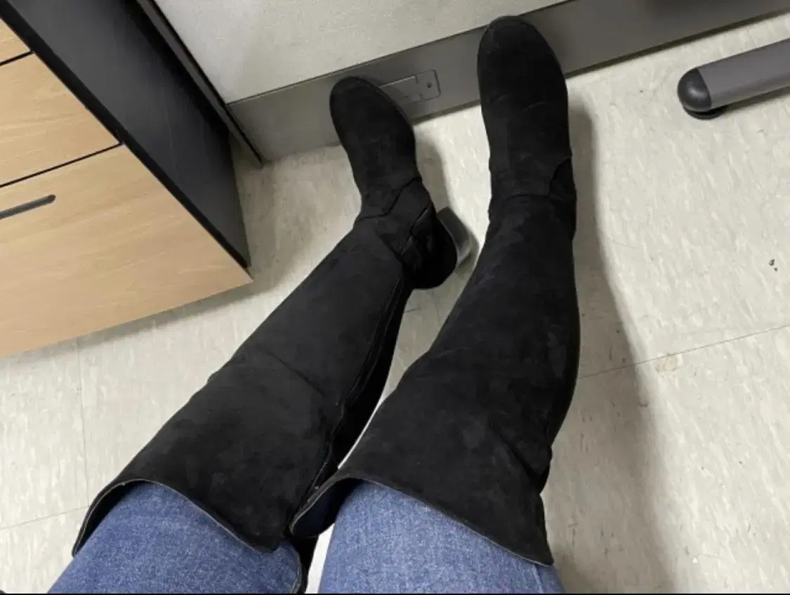 Sap-eot Long Boots Spandex Long Boots