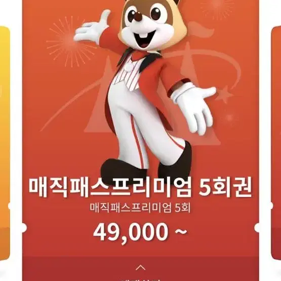 11월 6일 매직패스 5회권 2장 삽니다