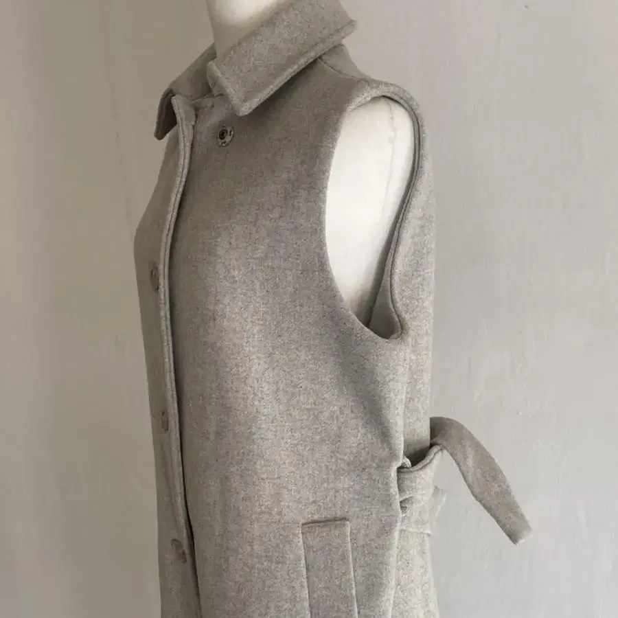 (woman) wool vest coat