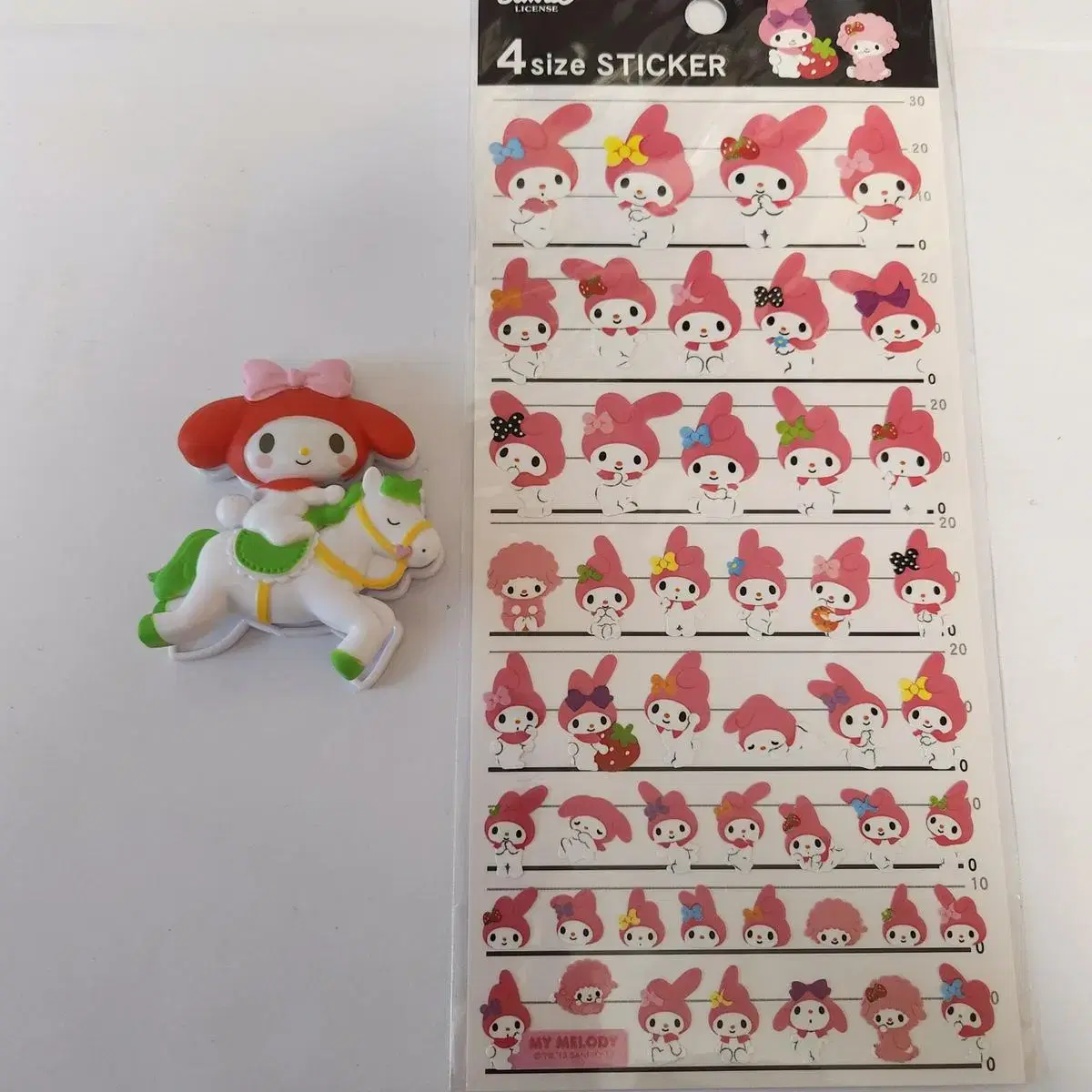 My Melody Gacha (stickers are a bonus)