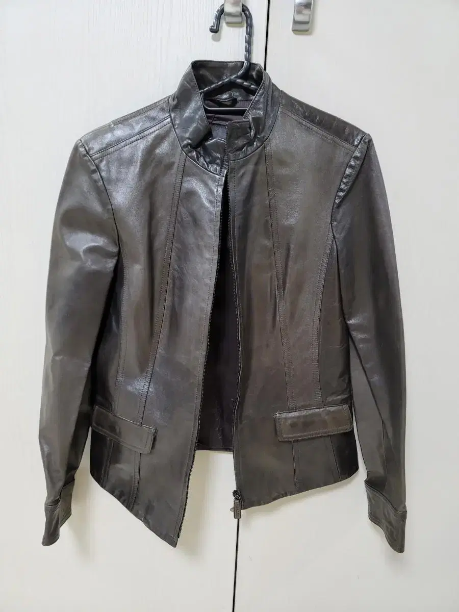 Genuine) Balinese Leather Jacket I 42 F40 US8