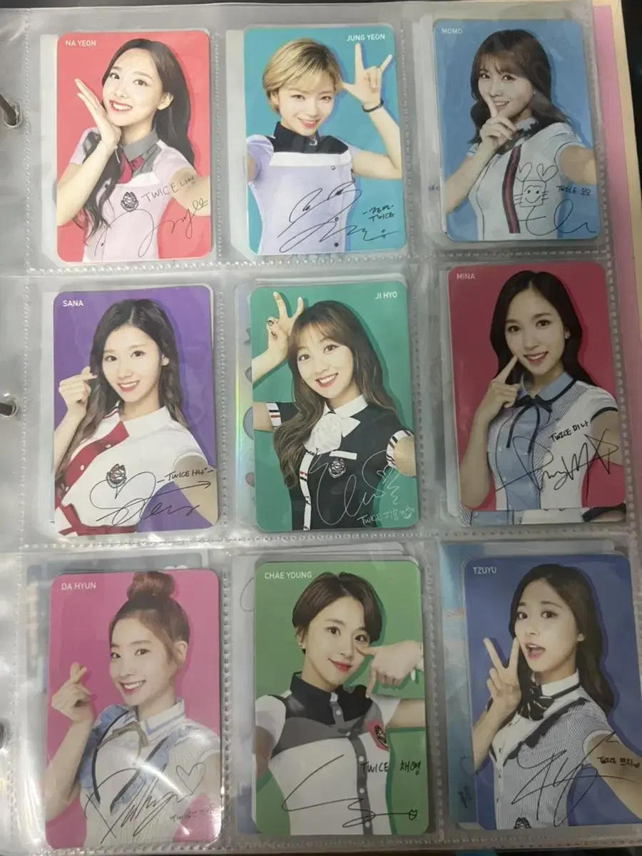 Twice School Rocks 1 , 2 Photo Card Set